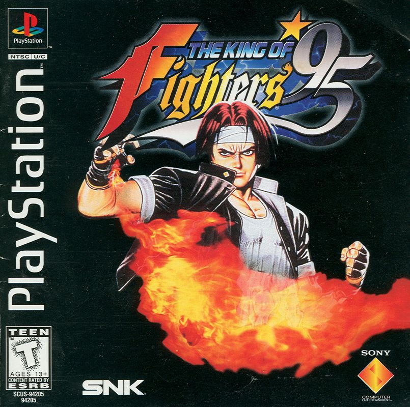 King of Fighters '98 box art for Playstation